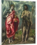 St John the Evangelist and St. John the Baptist, 1605-10 by El Greco