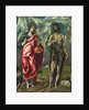 St John the Evangelist and St. John the Baptist, 1605-10 by El Greco