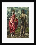 St John the Evangelist and St. John the Baptist, 1605-10 by El Greco