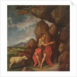 St. John the Baptist in the Desert by Pedro Orrente