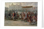 The Entrance of Charles V into Bologna for his Coronation by Juan de la Corte