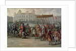 The Entrance of Charles V into Bologna for his Coronation by Juan de la Corte