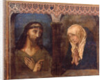 Christ and the Grieving Virgin by Hugo van der Goes