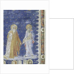 The Prophets fresco in the Salle de la Grande Audience, detail depicting the Prophets Moses and Isaiah, c.1344-5 by Matteo Giovanetti