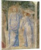 Angels from the Chapel of St. Jean, 1347 by Matteo Giovanetti