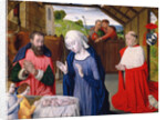 The Nativity of Cardinal Rolin by Master of Moulins