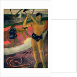 The Man with an Axe, 1891 by Paul Gauguin