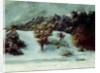 Winter Landscape With The Dents Du Midi, 1876 by Gustave Courbet