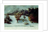 Winter Landscape With The Dents Du Midi, 1876 by Gustave Courbet