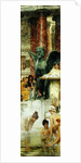 In the Roman Baths, or Roman Women In The Bath, 1876 by Lawrence Alma-Tadema