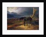 Ownerless Horse on the Battlefield at Moshaisk in 1812, 1834 by Albrecht Adam