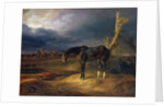 Ownerless Horse on the Battlefield at Moshaisk in 1812, 1834 by Albrecht Adam
