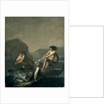 Scenes from 'Niels Klim's Subterranean Journey' by Baron Ludvig Holberg by Nicolai Abraham Abildgaard