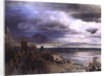 The Coast of Naples, 1877 by Andreas Achenbach