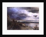 The Coast of Naples, 1877 by Andreas Achenbach