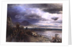 The Coast of Naples, 1877 by Andreas Achenbach