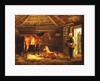 English Mare With Her Foals, 1833 by Albrecht Adam