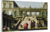 Ideal Landscape with Palace Steps, 1762 by Bernardo Bellotto
