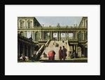 Ideal Landscape with Palace Steps, 1762 by Bernardo Bellotto