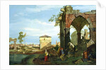 Capriccio with Motifs from Padua, c.1756 by (1697-1768) Canaletto