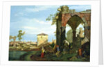 Capriccio with Motifs from Padua, c.1756 by (1697-1768) Canaletto