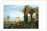 Capriccio with Motifs from Padua, c.1756 by (1697-1768) Canaletto