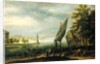 Harbour Landscape by Joachim Franz Beich