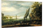 Harbour Landscape by Joachim Franz Beich