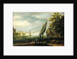 Harbour Landscape by Joachim Franz Beich