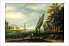 Harbour Landscape by Joachim Franz Beich