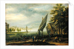 Harbour Landscape by Joachim Franz Beich