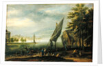 Harbour Landscape by Joachim Franz Beich
