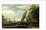 Harbour Landscape by Joachim Franz Beich