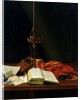 Still life with a Bible, 1821 by Karl von Bergen