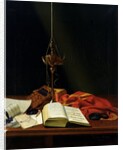 Still life with a Bible, 1821 by Karl von Bergen