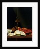 Still life with a Bible, 1821 by Karl von Bergen