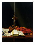 Still life with a Bible, 1821 by Karl von Bergen