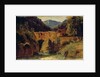 Mill in the valley near Amalfi, 1829 by Karl Blechen