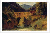 Mill in the valley near Amalfi, 1829 by Karl Blechen