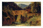 Mill in the valley near Amalfi, 1829 by Karl Blechen