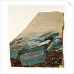 Ice Floe, 1840 by Caspar David Friedrich