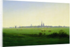 Meadows near Greifswald, 1821-22 by Caspar David Friedrich