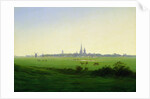 Meadows near Greifswald, 1821-22 by Caspar David Friedrich