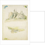 Rock and Tree: Two Studies, 12th July 1810 by Caspar David Friedrich