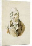 Self Portrait with Cap and Eye Patch, 8th May 1802 by Caspar David Friedrich