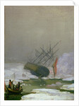 Ship in the Polar Sea, 12th December 1798 by Caspar David Friedrich