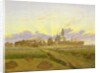 Dawn at Neubrandenburg by Caspar David Friedrich