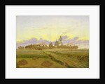 Dawn at Neubrandenburg by Caspar David Friedrich