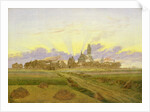 Dawn at Neubrandenburg by Caspar David Friedrich