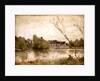 The Pond from the Villa d'Avray, 1865 by Jean Baptiste Camille Corot